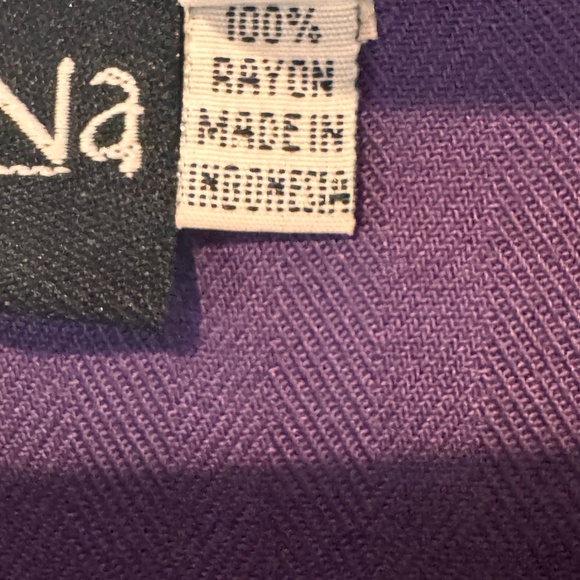 Two Pc. Iguana & A La Mode Tunics/Dresses Purple Size Medium - Picture 8 of 16